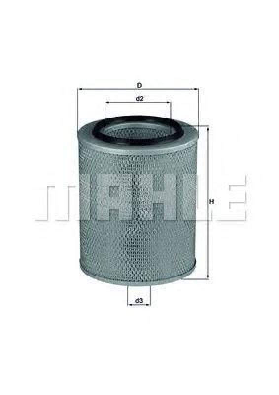 LX 562 KNECHT 78727992 - Air Filter IVECO