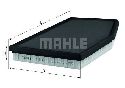 LX 566/1 KNECHT 78518052 - Air Filter