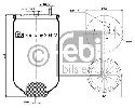 FEBI BILSTEIN 20422 - Boot, air suspension
