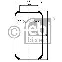 FEBI BILSTEIN 20450 - Boot, air suspension Front Axle MERCEDES-BENZ