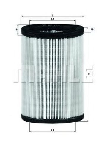 LX 597 KNECHT 79606526 - Air Filter PEUGEOT, CITROËN