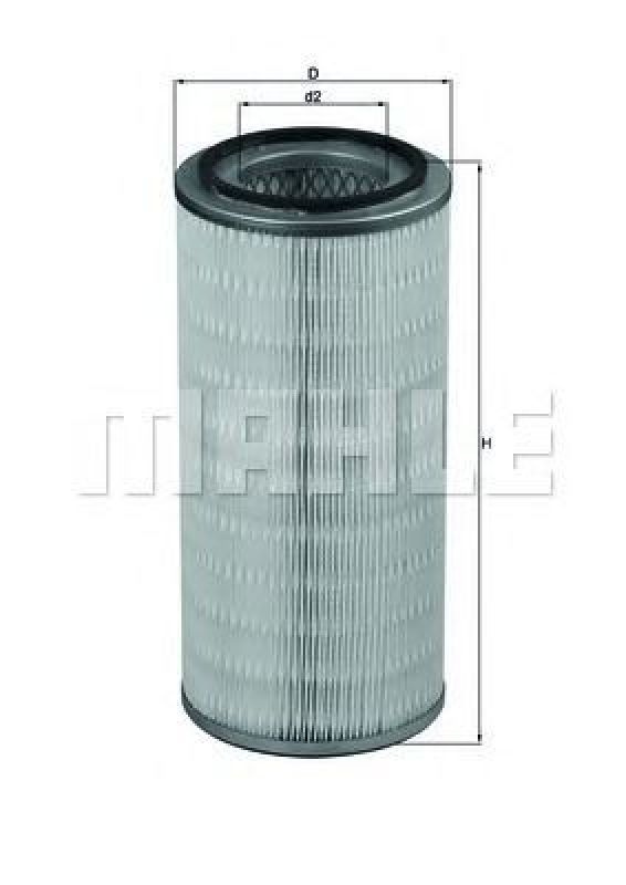LX 608 KNECHT 78798217 - Air Filter