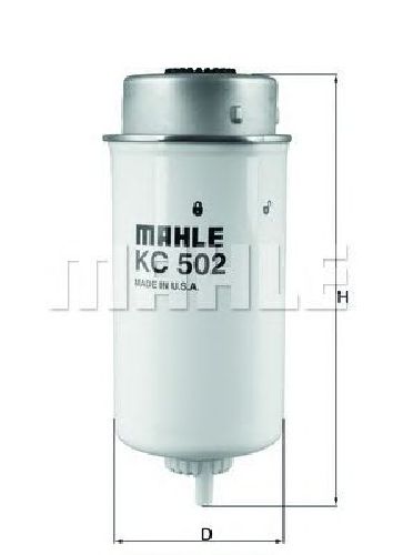 KC 502 KNECHT 72338917 - Fuel filter