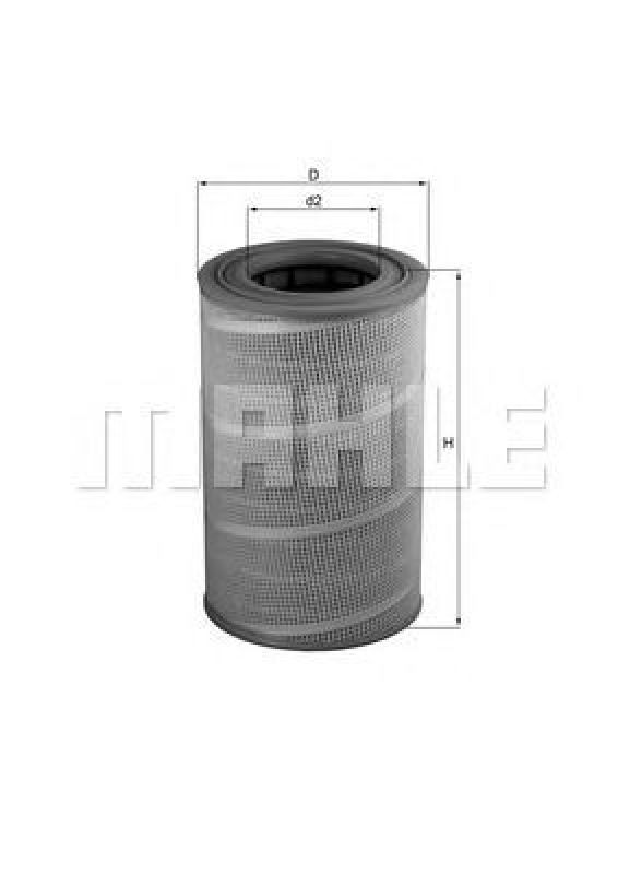 LX 612 KNECHT 78799140 - Air Filter MAN