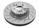 FEBI BILSTEIN 21086 - Brake Disc Front Axle