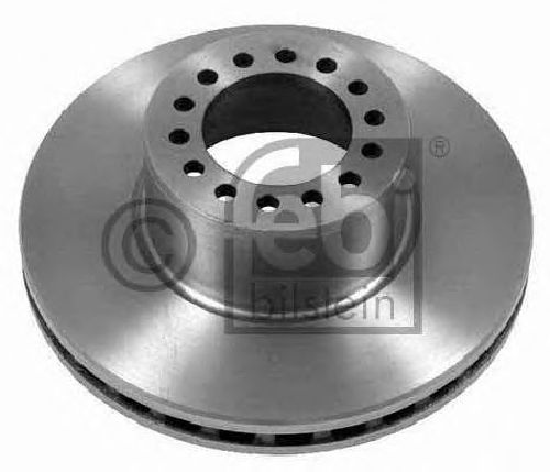 FEBI BILSTEIN 21155 - Brake Disc Front Axle