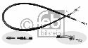 FEBI BILSTEIN 21263 - Cable, parking brake Left Rear | Right Rear MERCEDES-BENZ