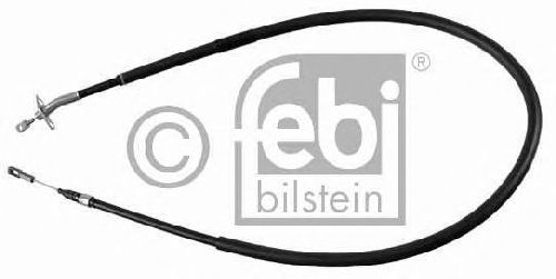 FEBI BILSTEIN 21264 - Cable, parking brake Left Rear MERCEDES-BENZ