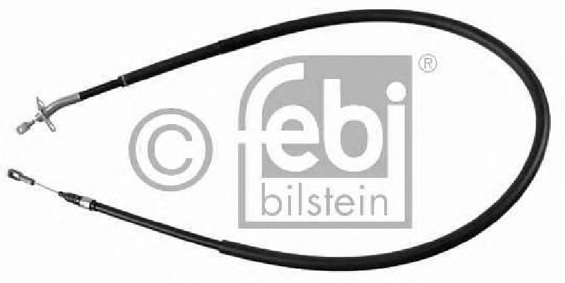 FEBI BILSTEIN 21264 - Cable, parking brake Left Rear MERCEDES-BENZ