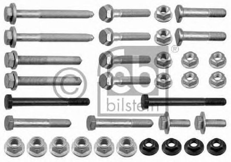 FEBI BILSTEIN 21497 - Mounting Kit, control lever Front Axle left and right