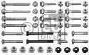 FEBI BILSTEIN 21498 - Mounting Kit, control lever Front Axle left and right