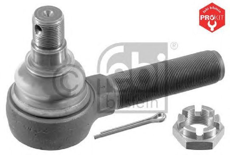 FEBI BILSTEIN 21595 - Tie Rod End PROKIT Front Axle at steering arm MAN