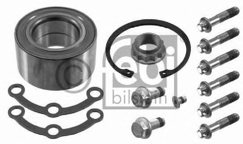 FEBI BILSTEIN 21667 - Wheel Bearing Kit Rear Axle left and right