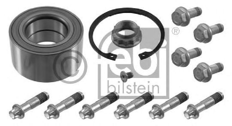 FEBI BILSTEIN 21668 - Wheel Bearing Kit Rear Axle left and right