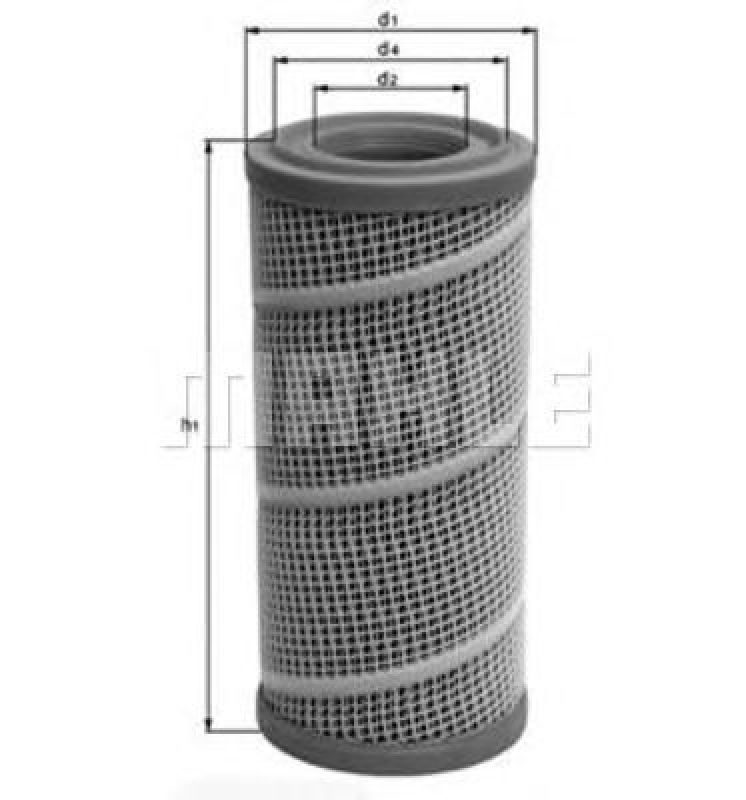 LX 7045 KNECHT 78796807 - Air Filter