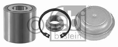 FEBI BILSTEIN 21839 - Wheel Bearing Kit Rear Axle left and right