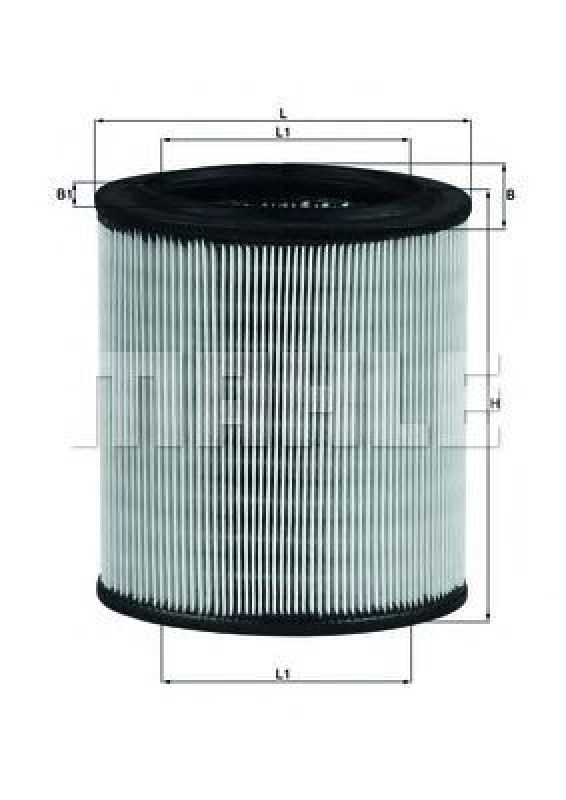 LX 715 KNECHT 79689936 - Air Filter CITROËN, PEUGEOT