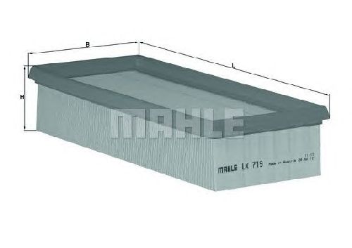 LX 719 KNECHT 79690694 - Air Filter