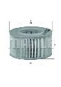 LX 720 KNECHT 79691387 - Air Filter