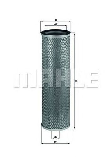 LX 732 KNECHT 79804444 - Air Filter