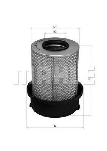 LX 739 KNECHT 79811852 - Air Filter