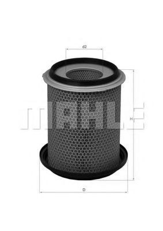 LX 755 KNECHT 79822685 - Air Filter