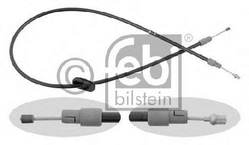 FEBI BILSTEIN 22319 - Cable, parking brake Left Rear | Right Rear