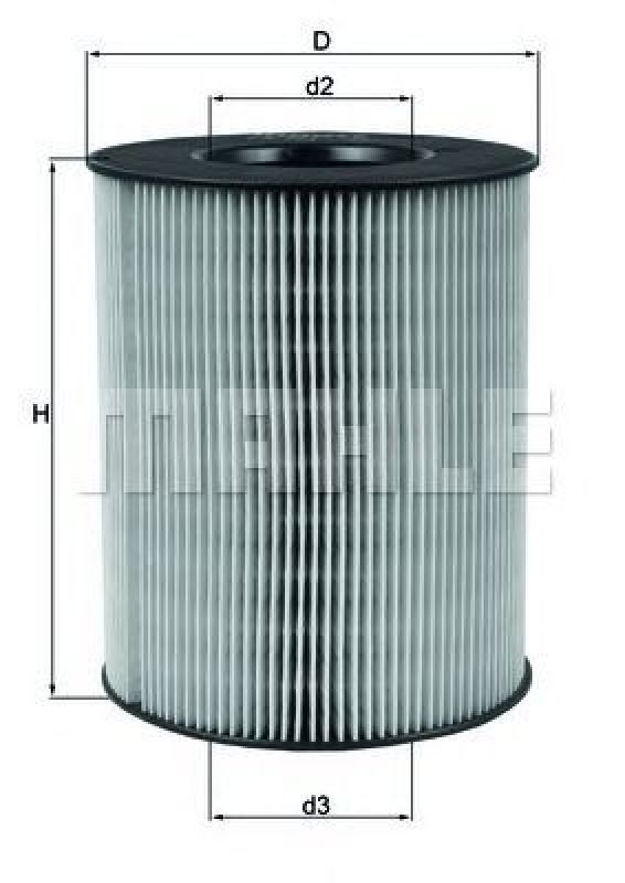 LX 794 KNECHT 79850744 - Air Filter