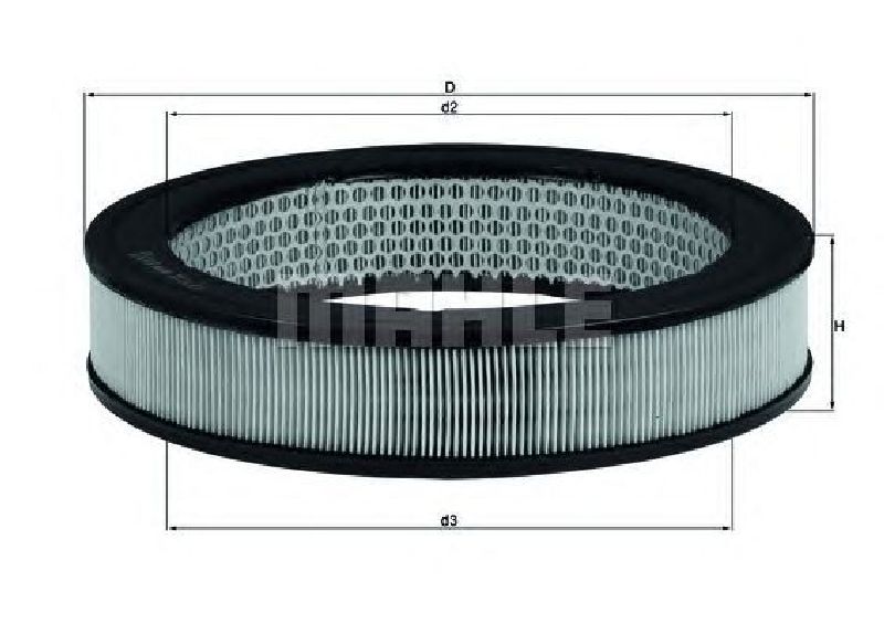LX 8 KNECHT 77054752 - Air Filter