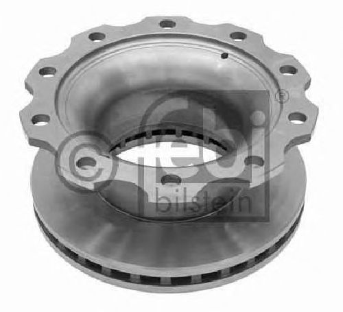 FEBI BILSTEIN 22426 - Brake Disc Front Axle | Rear Axle