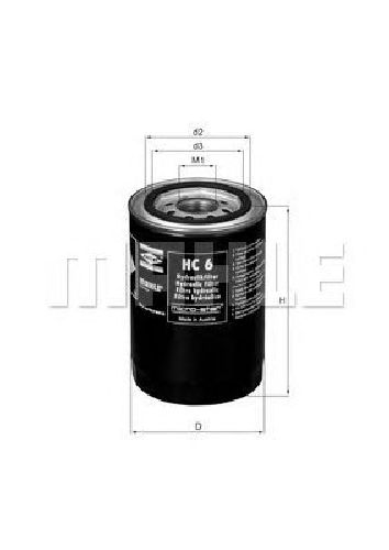 HC 6 KNECHT 77430580 - Hydraulic Filter, steering system