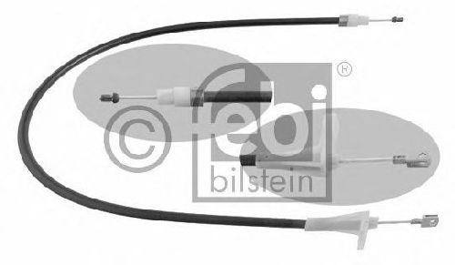 FEBI BILSTEIN 22674 - Cable, parking brake Left Rear MERCEDES-BENZ