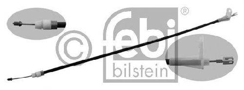 FEBI BILSTEIN 22675 - Cable, parking brake Right Rear MERCEDES-BENZ