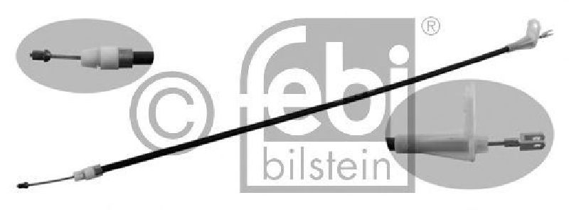 FEBI BILSTEIN 22675 - Cable, parking brake Right Rear MERCEDES-BENZ