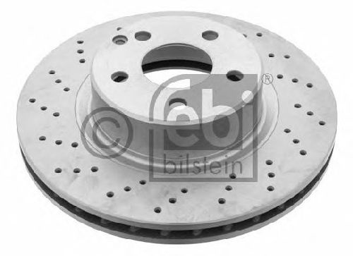 FEBI BILSTEIN 22683 - Brake Disc Front Axle