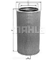 LX 84 KNECHT 77111248 - Air Filter