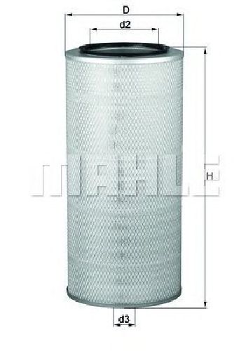 LX 84 KNECHT 77111248 - Air Filter