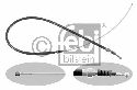 FEBI BILSTEIN 22884 - Cable, parking brake Right Rear | Left Rear SKODA, AUDI