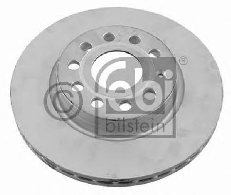 FEBI BILSTEIN 22904 - Brake Disc Front Axle SEAT, VW, SKODA, AUDI