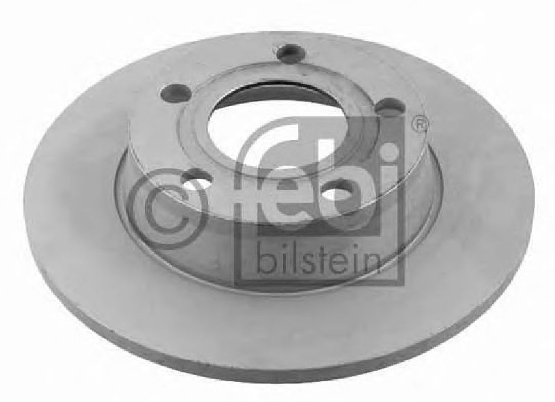 FEBI BILSTEIN 22906 - Brake Disc Rear Axle AUDI