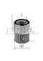 LX 878 KNECHT 78433898 - Air Filter