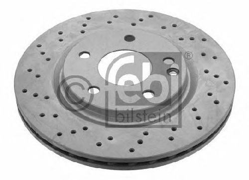 FEBI BILSTEIN 22996 - Brake Disc Front Axle