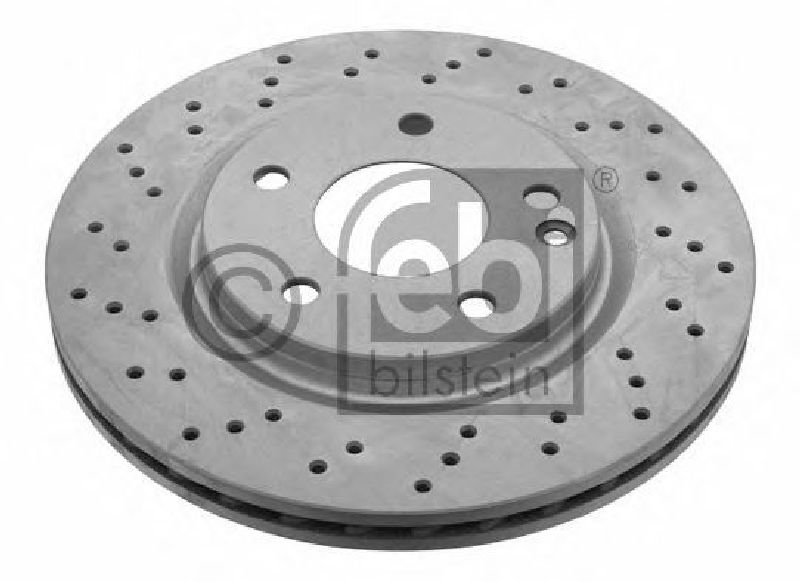 FEBI BILSTEIN 22996 - Brake Disc Front Axle