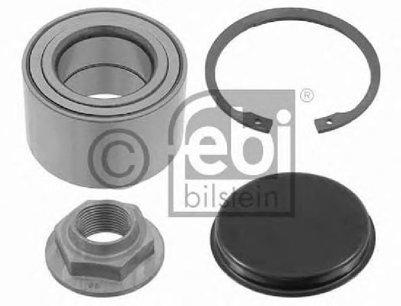 FEBI BILSTEIN 23179 - Wheel Bearing Kit Rear Axle left and right RENAULT, OPEL, VAUXHALL, NISSAN