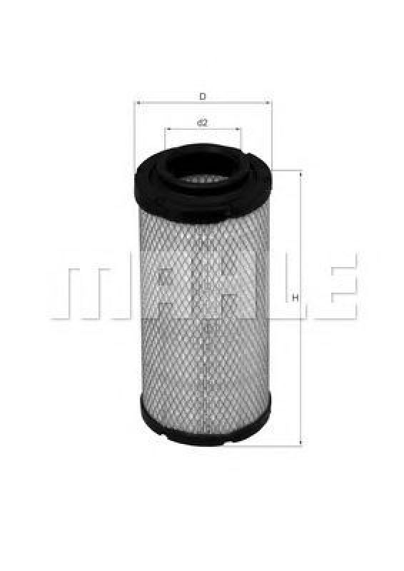 LX 924 KNECHT 78425274 - Air Filter LDV