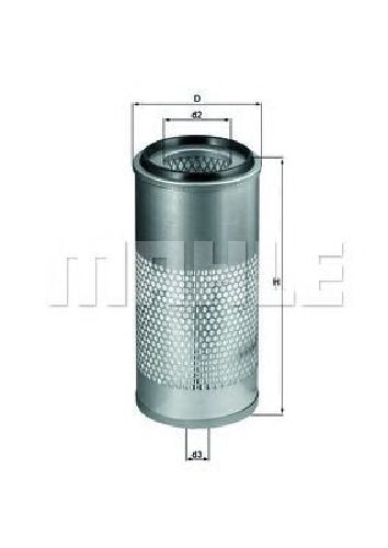 LX 952 KNECHT 78498370 - Air Filter LAND ROVER