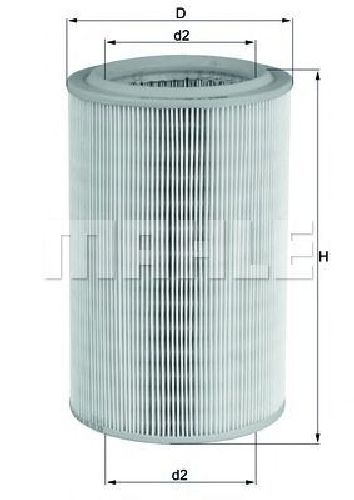 LX 955 KNECHT 78501983 - Air Filter