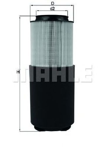 LX 976 KNECHT 76606149 - Air Filter VOLVO