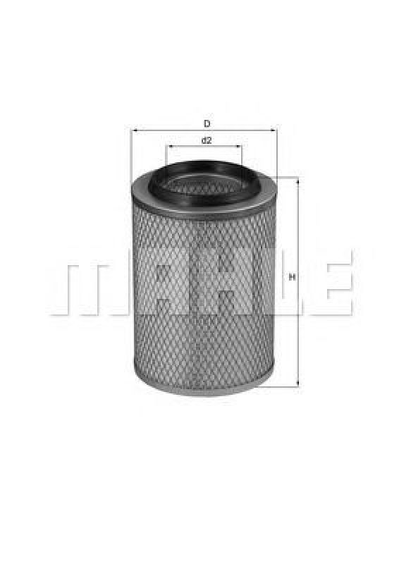 LX 99 KNECHT 77794126 - Air Filter FENDT