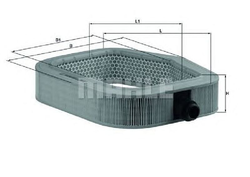 LX 990 KNECHT 78520959 - Air Filter